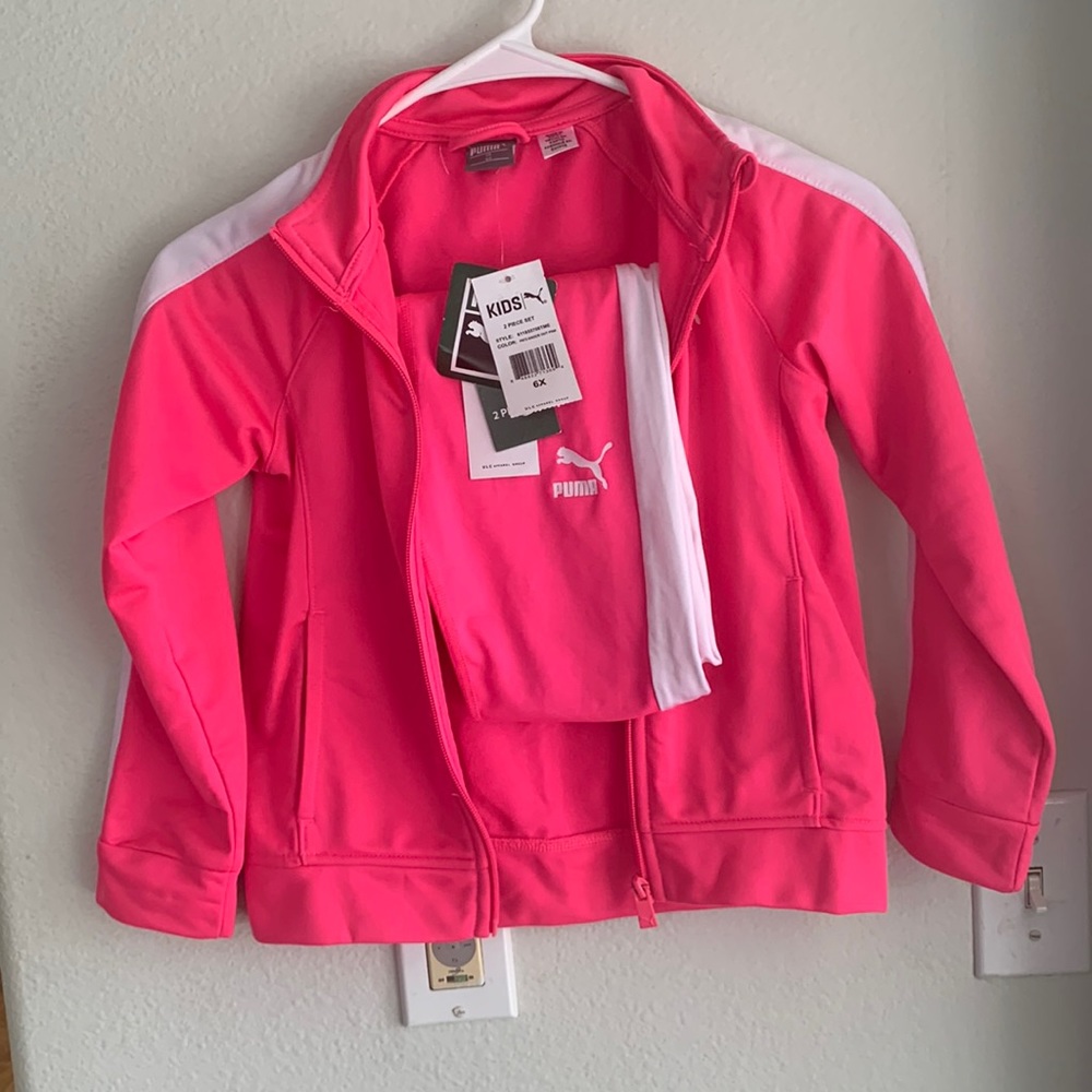 Puma Hot Pink 💖 track suit